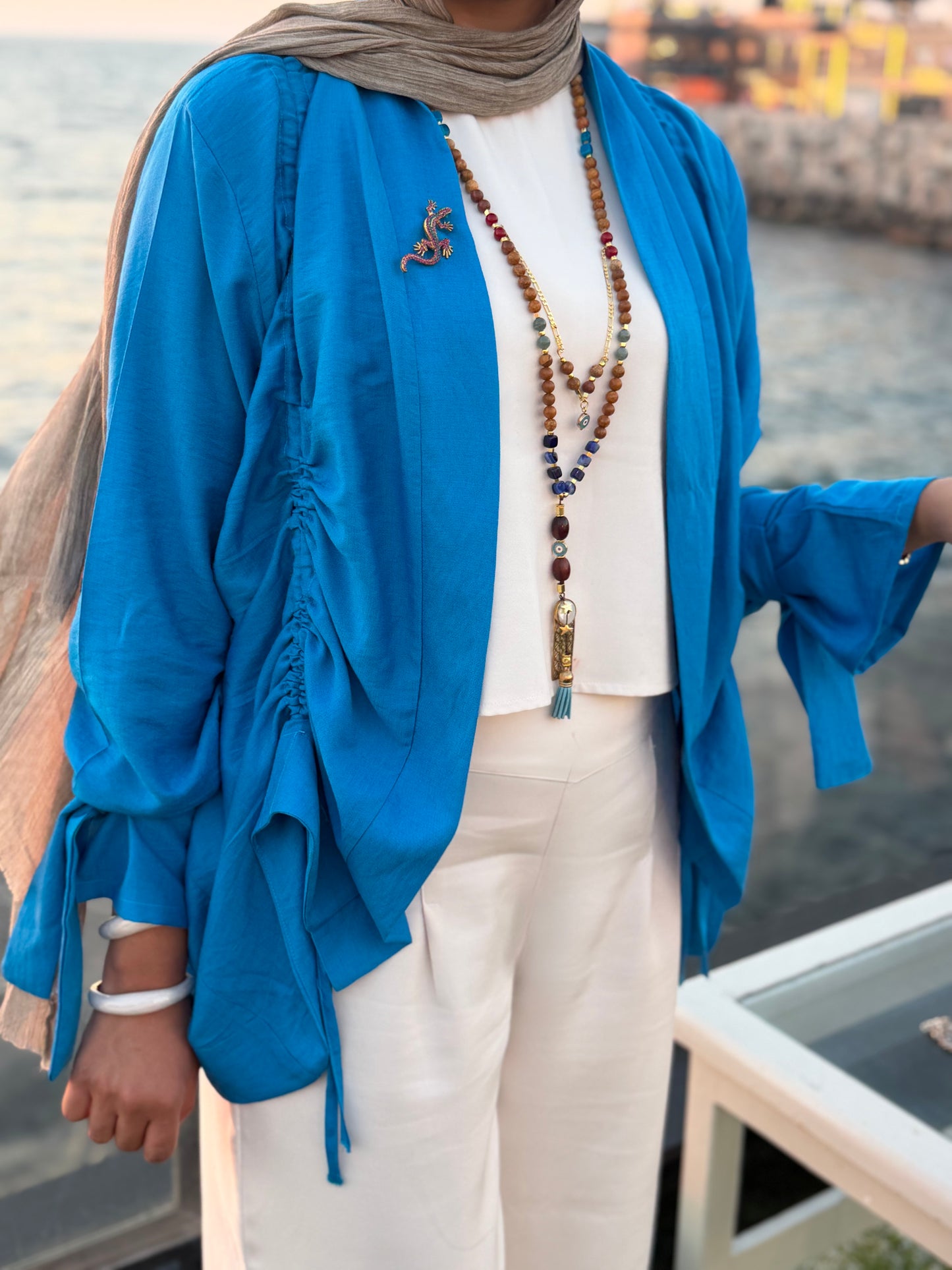 Linen cardigan