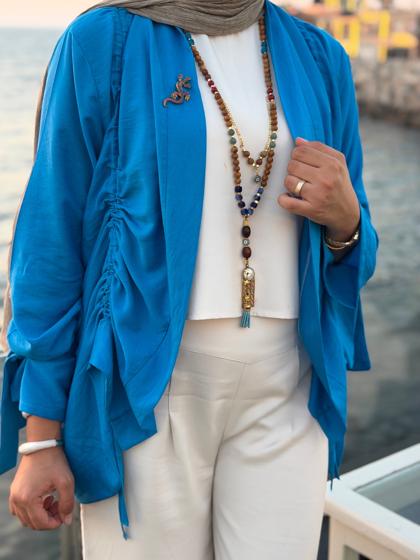 Linen cardigan