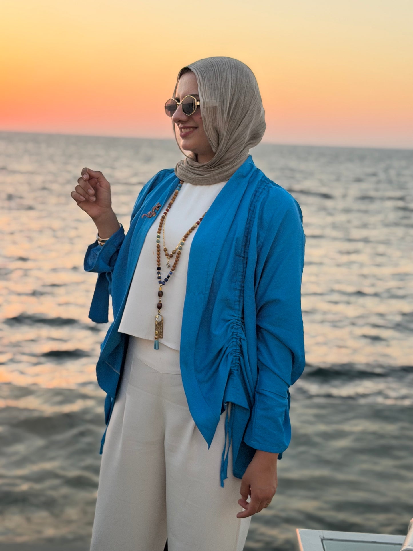 Linen cardigan