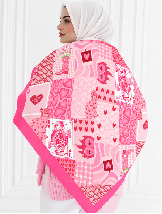 Barbie wool shawl